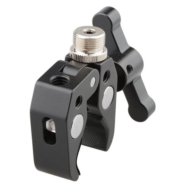 CAMVATE Super Clamp Crab Pliers Clip with 1/4" to 5/8"