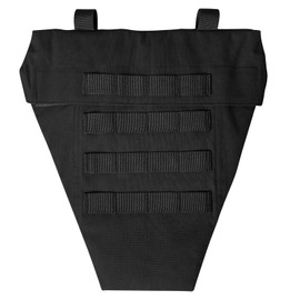 ULIONTAC Tactical Crotch Protective Panel - Lower Abdomen Platform Groin Protector 500D Nylon Molle Strap with Foam Inset Padding (RG)