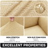 CHELZEN Sofa Seat Cushion Cover, Highly Elastic Seat Cover, Stretch
