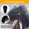 10.5FT Gutter Cleaning Tools from The Ground, Adjustable Rain Gutter