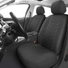 VarCozy Car Seat Covers Full Set, Front & Split Rear