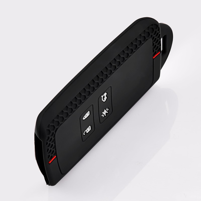 OATSBASF Car Key Case for Renault, 4-Button Key Case Cover