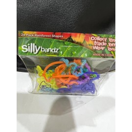 Silly Bandz Shaped Bands NEW in  24 pks Varieties Kids Bracelet Party Favors - Dinosaurs