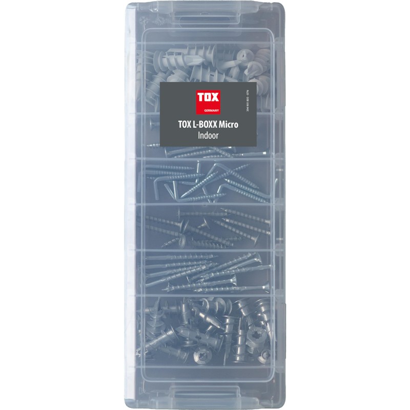 TOX L-BOXX 094901805 Micro Indoor in Stackable and Clickable Sorting
