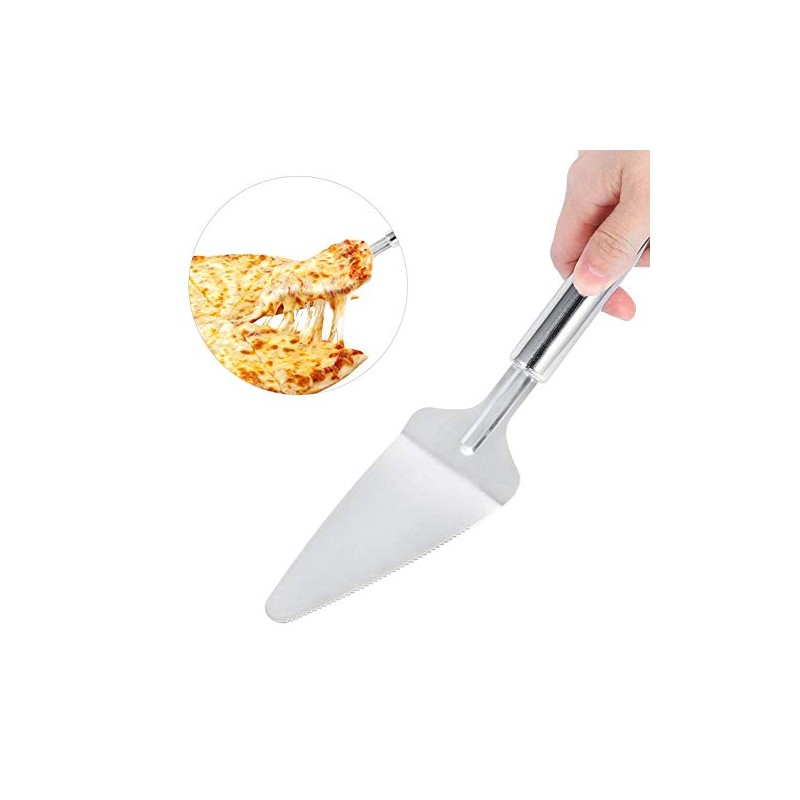 Cortador de pizza de acero inoxidable, cortador de pizza triangular