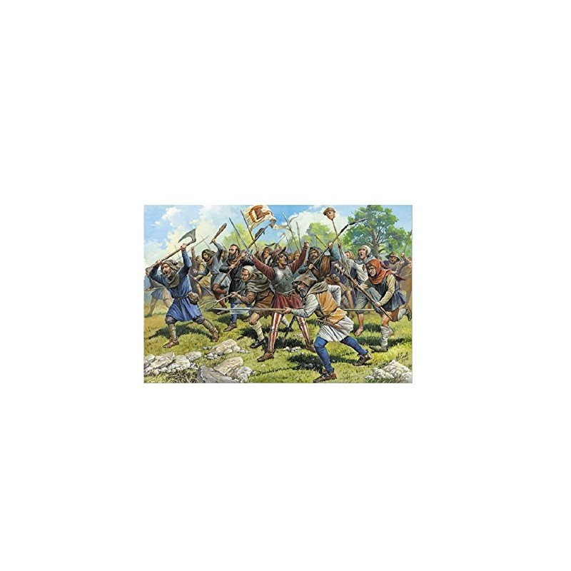 Zvezda Model Kit Z8059 – Peasants Soldiers – 1: 72