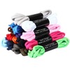 Handshop Half Round Shoelaces 1/4" - Oval Shoe Laces Replacements