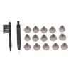 Hearing Amplifier Dome BTE Ear Tip Earplug Set Professional Portable