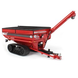 Spec Cast 1/64 Red J&M 1112 X-Tended Reach Grain Cart with Tracks JMM-010