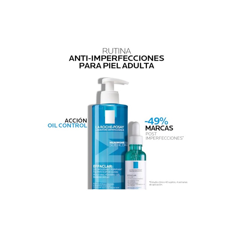 La Roche-Posay Kit Limpiador Effaclar Gel Purificante +M + Effaclar