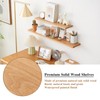 Oak Floating Shelves Rustic Wood Wall Shelves for Wall Storage,