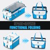 SugarFox Modular (63L+26L) Trunk Organizer for Car/SUV, Heavy-Duty Storage, Soft/Hard