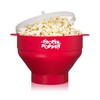 The Original Proper Popper Microwave Popcorn Popper, Silicone Popcorn Maker,