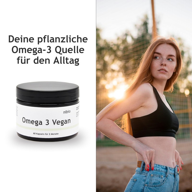 Nibio Omega 3 Vegan | High Dose Vegan Omega-3 Made