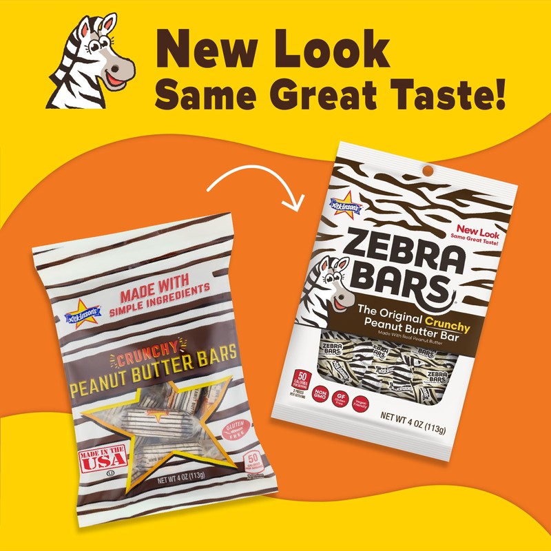 Atkinson's Sugar Free Peanut Butter Bars - Crunchy and Crispy