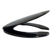 Centoco DS620-407 Elongated Plastic Toilet Seat, Open Front with Cover,