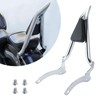 Aferrizu Passenger Rear Backrest Sissy Bar Luggage Rack Pad Kit