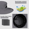 flintronic Sun Hat Men Women Wide Brim UV Protection Bucket
