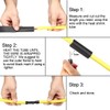 sourcing map Heat Shrink Tubing 25mm Flat Width 1m 2:1