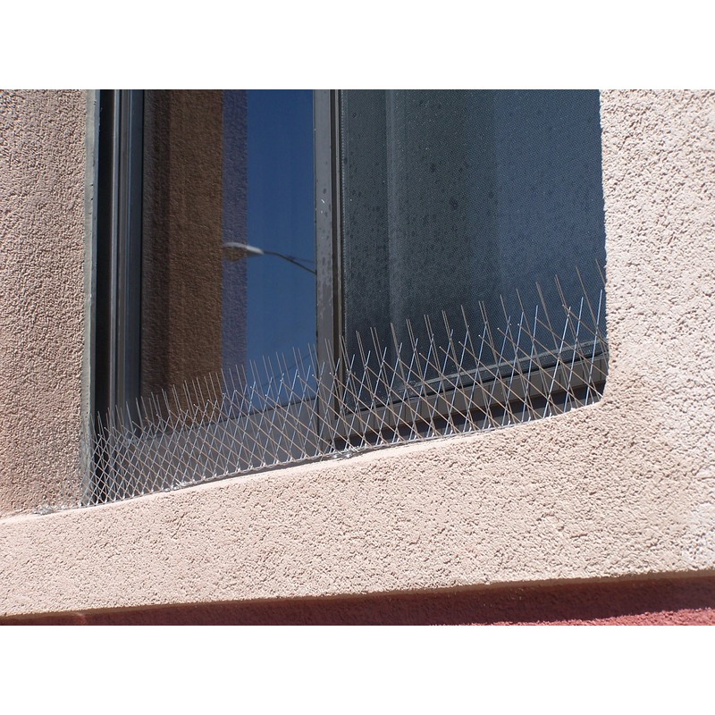 Nixalite Stainless Steel Bird Spikes E-Spike (8 Ft. (4-2 Ft.