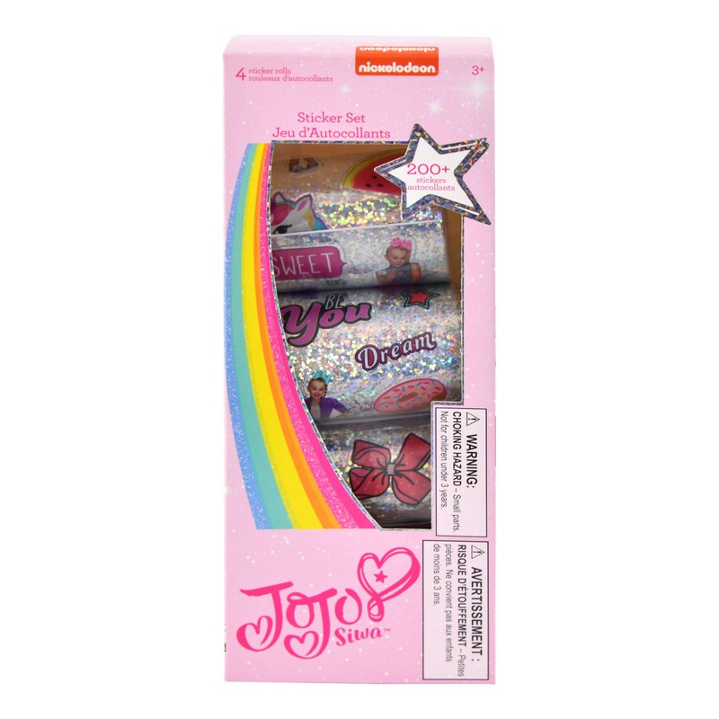 UPD JoJo Siwa Sticker in Holographic Long Box - Includes