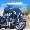 XJMOTO Floorboard 3/4'' Extension Spacer Kit Compatible with Harley Touring