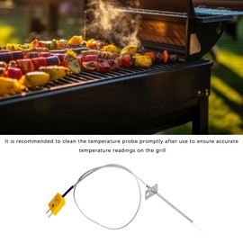 kingsea Temperature Probe Kit Compatible with Masterbuilt Gravity Series 560/800/1050 XL Digital Charcoal Grill + Smokers