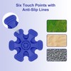 supregear Cane Tip - Self Standing 6 Prong Support Rubber