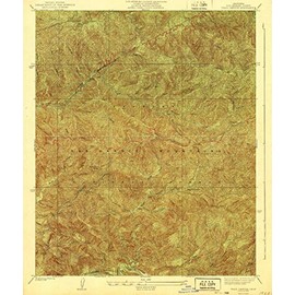 YellowMaps Trail Canyon CA topo map, 1:24000 Scale, 7.5 X 7.5 Minute, Historical, 1940, Updated 1940, 20.2 x 17.1 in - Polypropylene