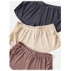 SHENHE Women's 3 Pack Soft Pajama Shorts Elastic Waist Solid