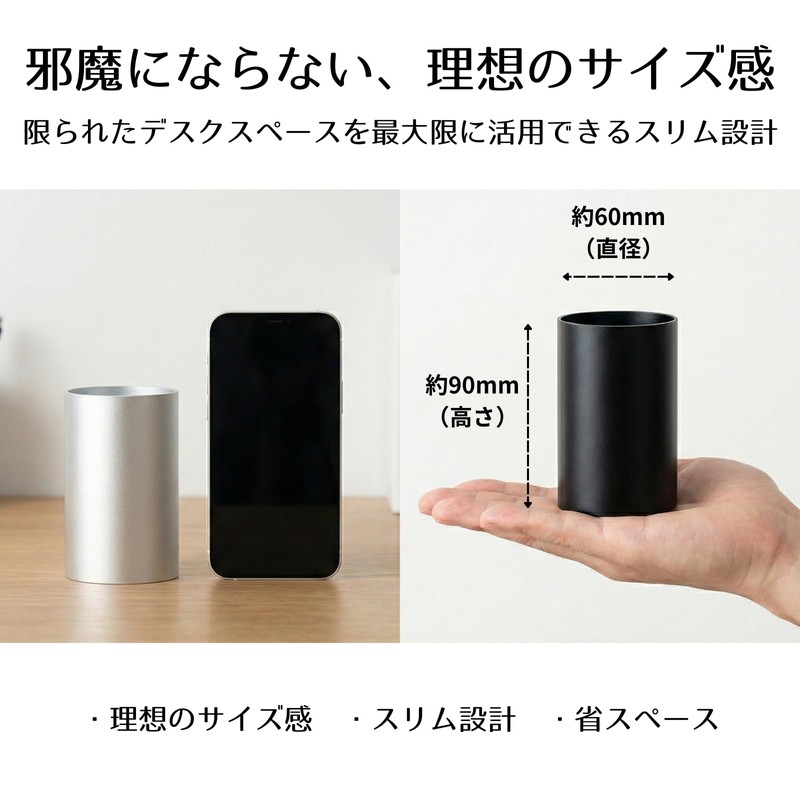 Copeflap Desktop Simple Metal Stylish Pen Holder Pen Stand for