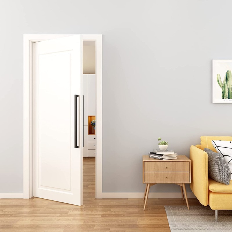 BARNSMITH 24" Barn Door Push Pull Hande,Square Commercial Door Handle,