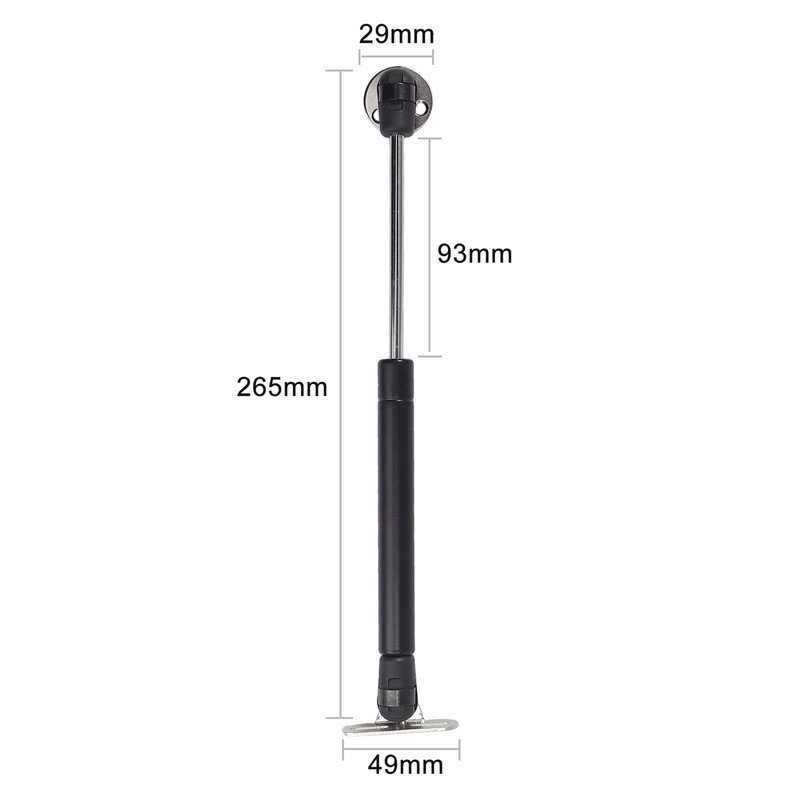 Bohner 120N Gas Struts, 2pcs Cabinet Door Hinges Lift Up