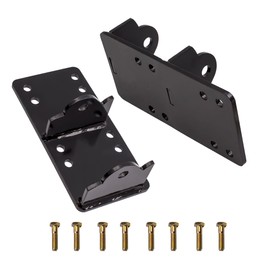 maXpeedingrods Swap Bracket Mount Pair with Bolts for Chevy GMC Truck w/Clamshell Mount 1973-1998 LS LSX Engine 4.8L 5.3L 5.7L 6.0L 6.2L Conversion Bracket
