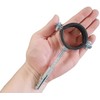 Pack of 2 Anti-Vibration Single Metal Pipe Brackets Clamps Rubber
