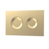 nuie XTY009PR8 Bathroom Accessories Modern Dual Flush Plate with Round