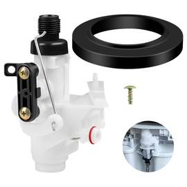 Cautyfky 31705 RV Toilet Water Valve Kit for Thetford Aqua Magic V High and Low Models, RV Toilet Water Valve Kit Replace 31688 31687