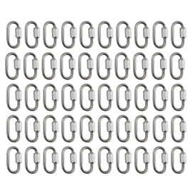 50 piezas acero inoxidable 316 Quick Link 3.5 mm 1/20,3 cm Marine Grade