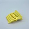Crocodile-shaped hair clip salon hair fixing pin yellow / 악어모양 집게 머리 미용실 헤어 고정 핀 옐로우