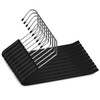 Pant Hanger,10 Pack,Pants Hnager Open Ended,Black