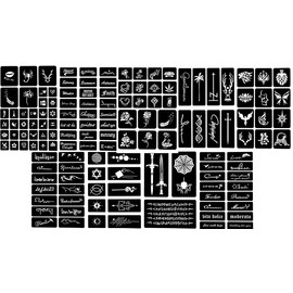 Tattoo Stencils Templates 123 Stencils on 9 Sheets Set H9