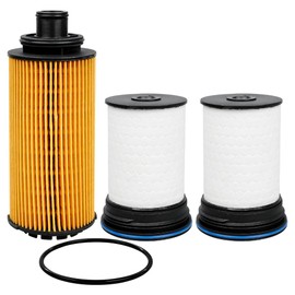 2PCS TP1007 Fuel Filter and 1PCS PF2262G Oil Filter Set Compatible with 2016-2022 Chevy Colorado GMC Canyon Replace TP1007 52100212 CS12133 WF10226 PF2262G 5595791 PF69 12679114