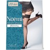 Romartex Small Mesh Fishnet Hold Up Stockings With Lace, L,