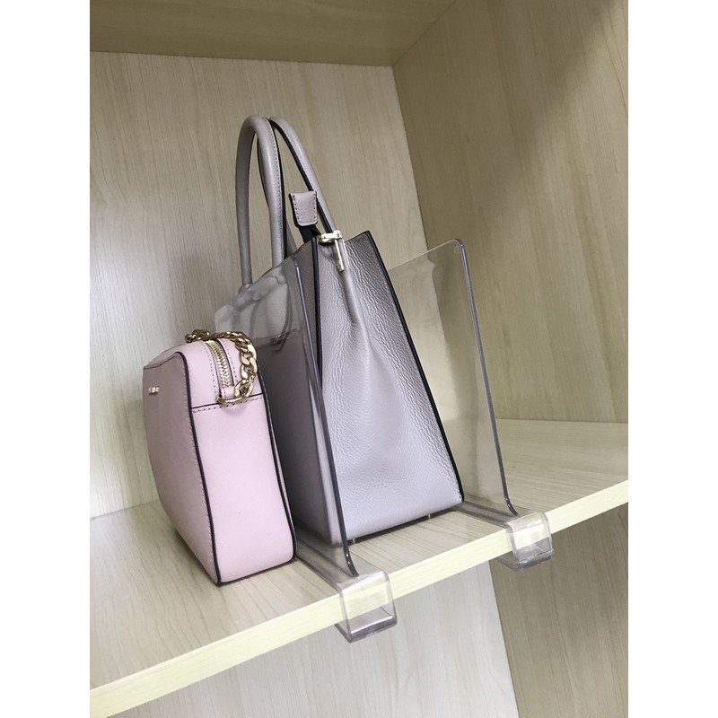 2PCS Multifunction Acrylic Shelf Dividers,Closets Shelf and Closet Separator for