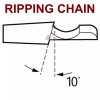 Archer 59" Archer Chainsaw Ripping chain .404-.063-173D