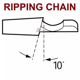 Archer 59" Archer Chainsaw Ripping chain .404-.063-173D