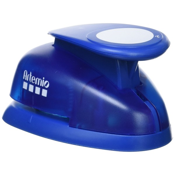 Artemio Giant Lever Punch 5 cm Circle, Blue