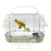IYOIYA Bird Carrier, Parakeet, Carrying Case with Perch, Literary Bird,