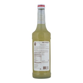 Monin - Elderflower Syrup, Delicate Scent with Floral Sweetness, Great for Cocktails, Lemonades, and Sodas, Gluten-Free, Non-GMO (750 ml)