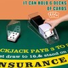 Aoriher Blackjack Game Combo Set, Include Blackjack Layout Felt,Shoe 6